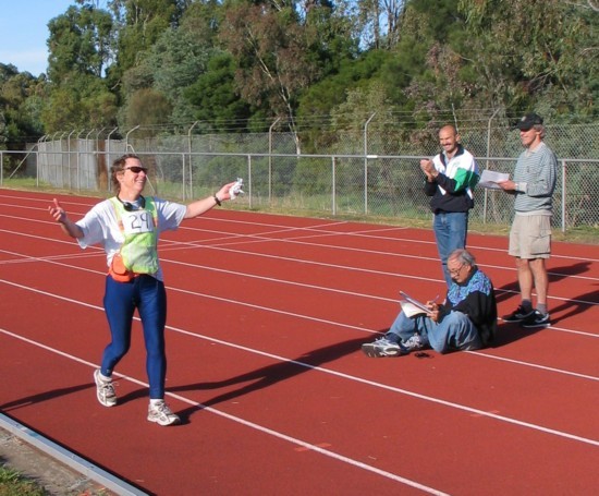 Jill Green finishing